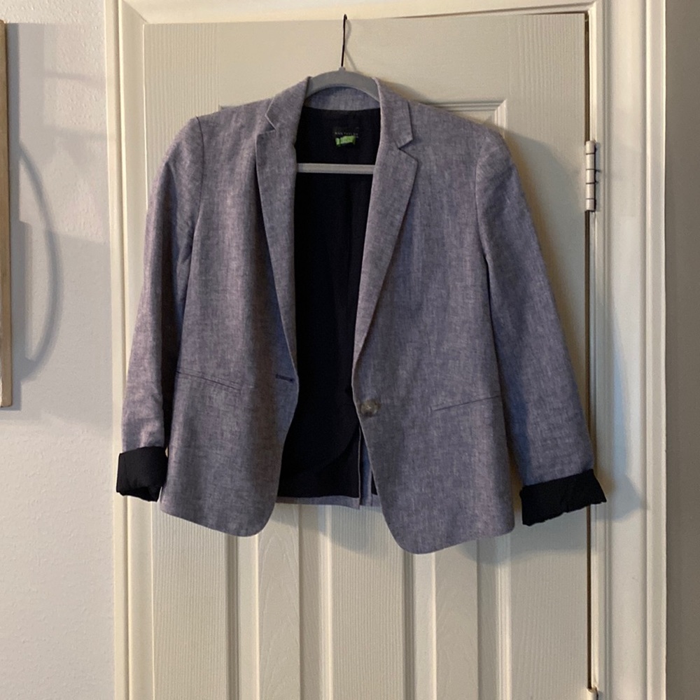 Navy womens blazer